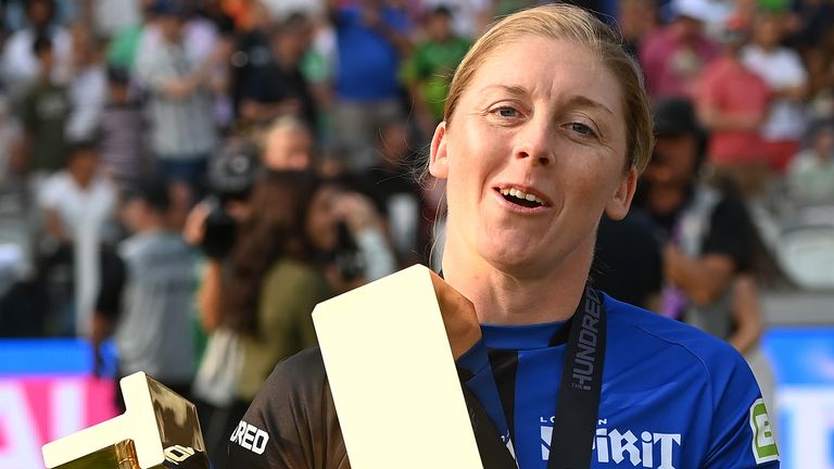 Heather Knight, The Hundred, London Spirit (Getty Images)