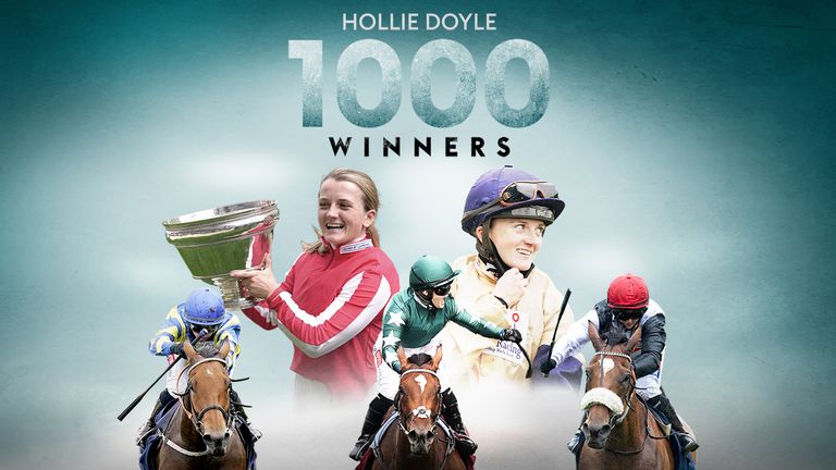 Hollie Doyle has brought up 1000 career winners