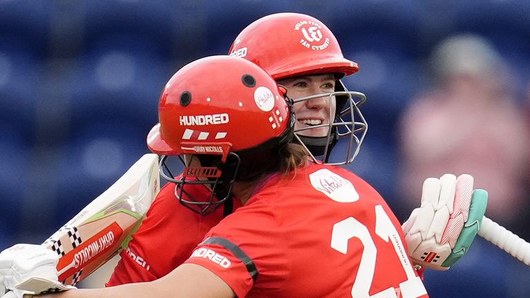 Sarah Bryce and Jess Jonassen, Welsh Fire Women, The Hundred (PA Images)