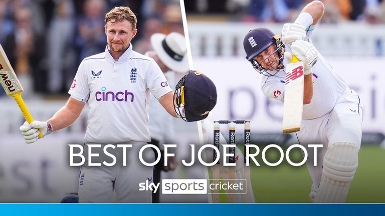 Watch the best of Joe Root&#39;s stunning 143, which saw the batter equal Sir Alastair Cook&#39;s record for the most centuries for England against during the second Test against Sri Lanka.