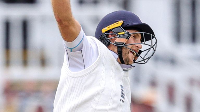 England v Sri Lanka - Second Rothesay Men's Test - Day Three - Lord's
England's Joe Root celebrates his century during day three of the second Rothesay Men's Test match at Lord's, London. Picture date: Saturday August 31, 2024.