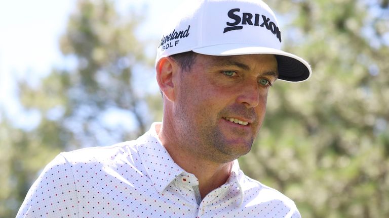 CASTLE ROCK, CO - AUGUST 22: PGA golfer Keegan Bradley walks the 16th hole during the first round of the PGA FedExCup BMW Championship on August 22nd, 2024, at Castle Pines Golf Club in Castle Rock, Colorado. (Photo by Brian Spurlock/Icon Sportswire) (Icon Sportswire via AP Images)