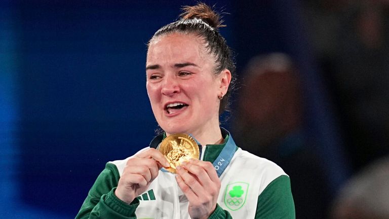 Kellie Harrington (Ireland) wins gold in women's 60kg - final