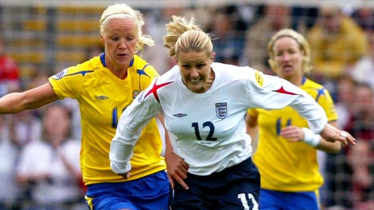 Kelly Smith earned over 115 caps for England