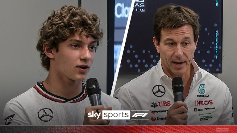 Kimi Antonelli says he does not want to be seen as Lewis Hamilton's replacement and Toto Wolff admitted he made up his mind about Kimi Antonelli 'five minutes' after Lewis Hamilton announced he was leaving.