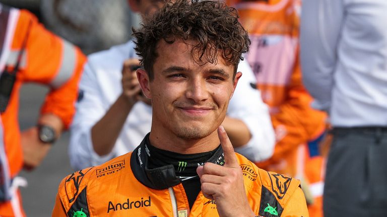 Lando Norris pole Monza