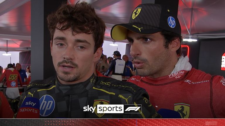 LECLERC AND SAINZ 31/08/24