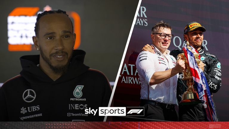 Ahead of his move to Ferrari, Lewis Hamilton shares his thoughts on his race engineer, Peter &#39;Bono&#39; Bonnington, choosing to stay at Mercedes.