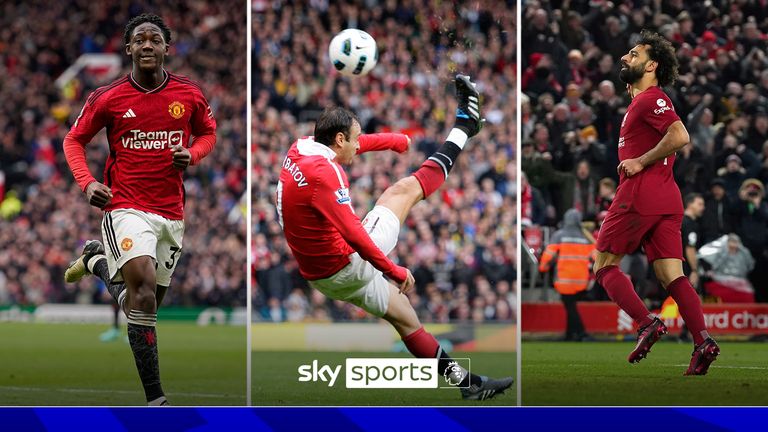 Man Utd v Liverpool best goals 