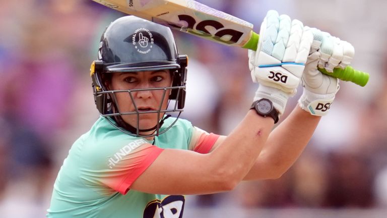 Oval Invincibles' Marizanne Kapp during The Hundred (PA Images)