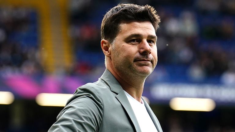 World XI head coach Mauricio Pochettino before Soccer Aid for UNICEF 2024 at Stamford Bridge, London. Picture date: Sunday June 9, 2024.