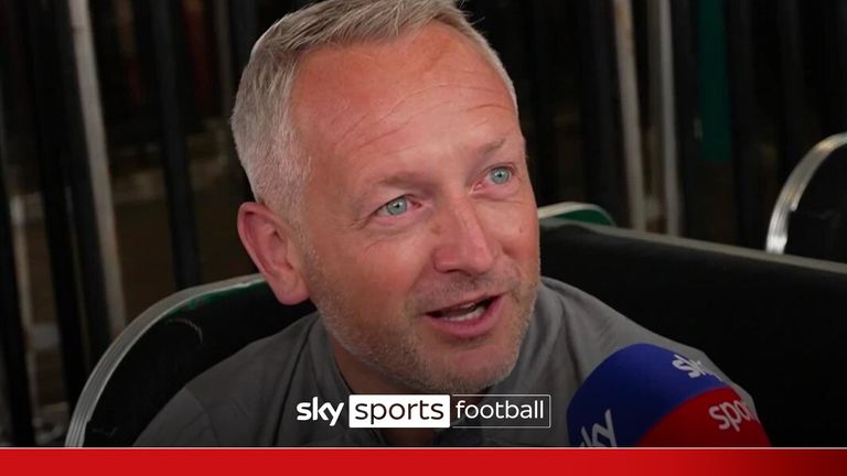 Neil Critchley speaks to Sky Sports News as he sets out Blackpool's ambitions for the new League One season on EFL 72.