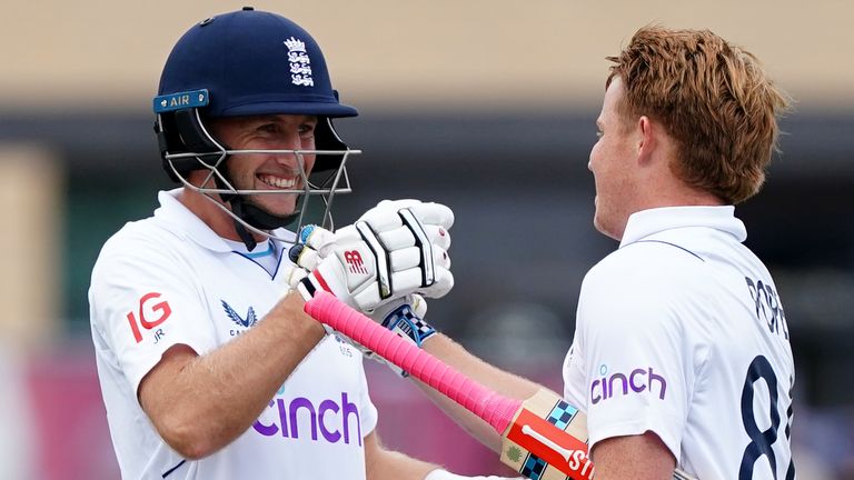 Joe Root, Ollie Pope (PA Images)