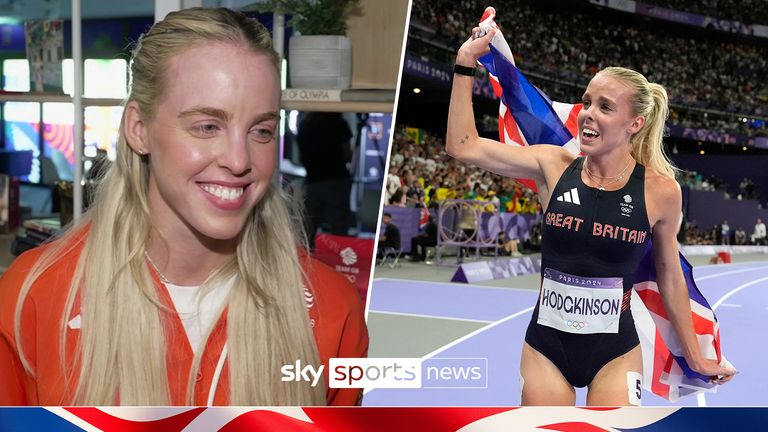 Hodgkinson reflected on her gold medal-winning performance and set the world record as her next target