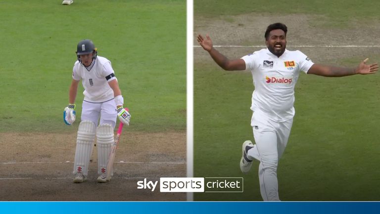 'Stunning bowling!' | Asitha Fernando's brilliant delivery removes Ollie Pope