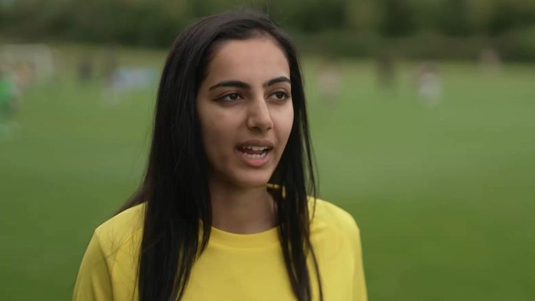 Girls football coach Alhena Moosa from FC Leytonstone described the Festival as 'competitive and engaging' 