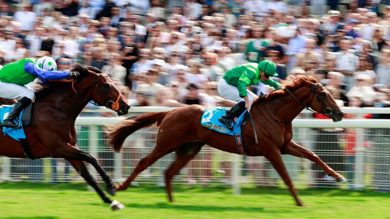 Whistlejacket  (R. Moore) wins Sumbe Prix Morny G1 in Deauville, France, 18/08/2024, photo: Zuzanna Lupa