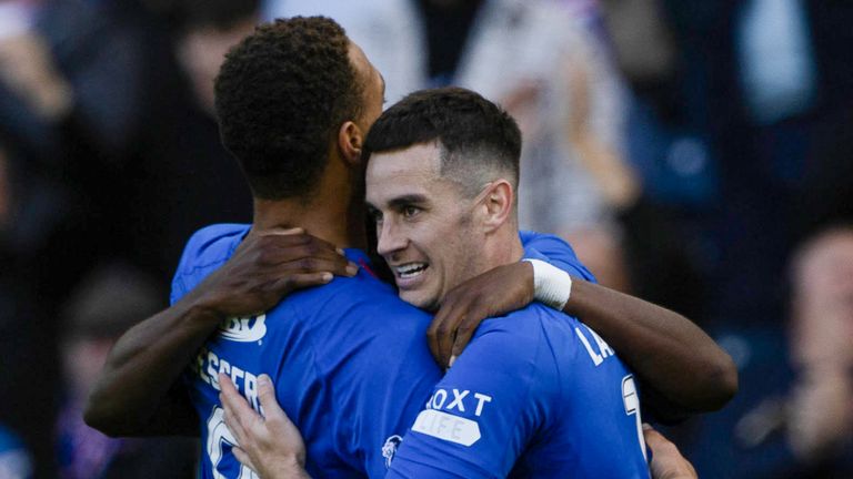 Tom Lawrence scored Rangers' fifth