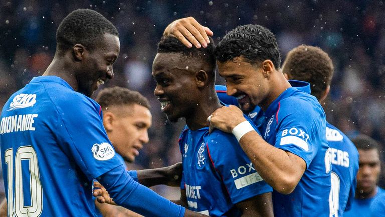 It was a comfortable afternoon for Rangers against Ross County