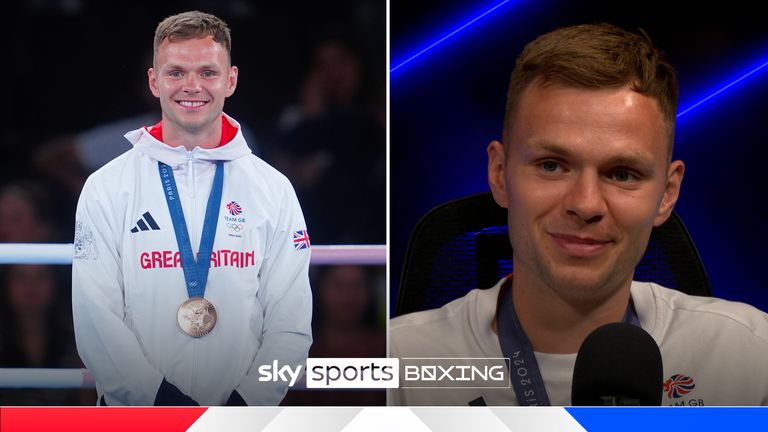 Great Britain�s Lewis Richardson with his bronze medal in the Men�s 71kg at Roland-Garros Stadium on the fourteenth day of the 2024 Paris Olympic Games in France. Picture date: Friday August 9, 2024.
