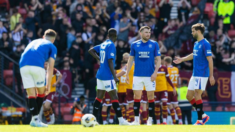 Robin Propper scored an own goal on his Rangers debut