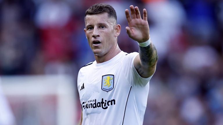 Ross Barkley i aksjon for Aston Villa.