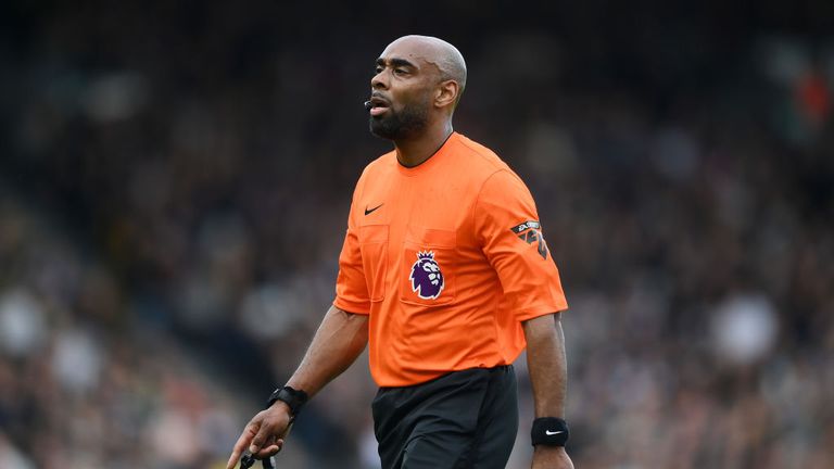 Sam Allison became the first black referee in the Premier League since Uriah Rennie, who officiated in the competition for 11 years until 2008.