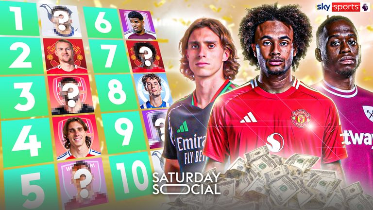 Saturday Social - top 10 transfers