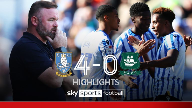 SHEFF WEDS 4-0 PLYMOUTH HIGHLIGHTS