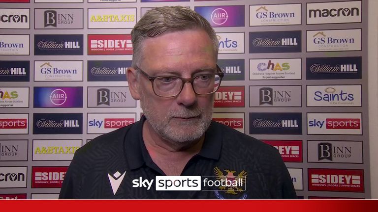 Following his side&#39;s 1-2 defeat to Aberdeen, St Johnstone manager Craig Levein says it was &#39;unfortunate not to take a least a point&#39;. 