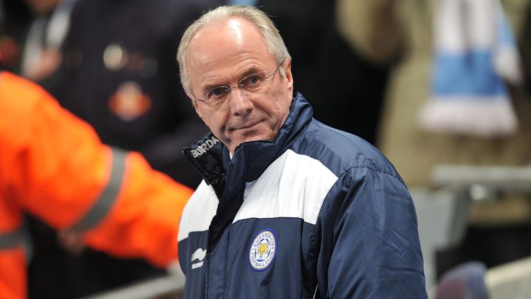 Sven-Goran Eriksson managed Leicester City from 2010-2011