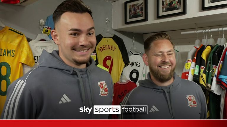 Swindon kitmen Jonah Isaacs and Steve Howard share some of their best stories from their podcast 'Life of a kitman' and how they balance it with their job.