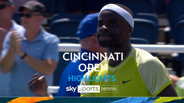 Frances Tiafoe saw off Alejandro Davidovich Fokina in straights as he booked his place in the last 32 at the Cincinnati Open.