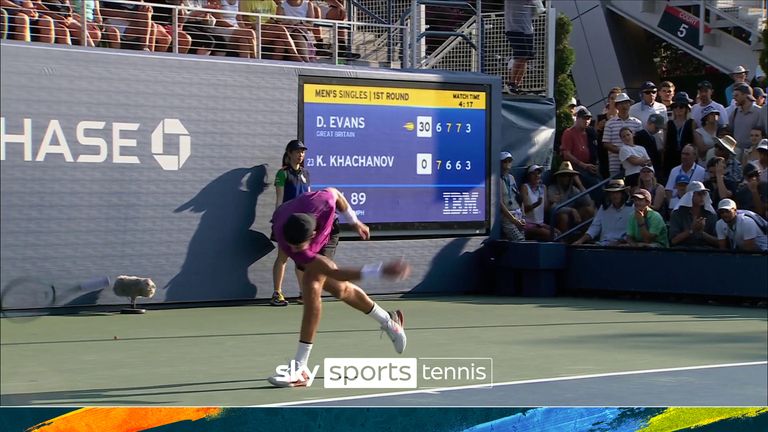 'That is what Dan Evans can do to you' 