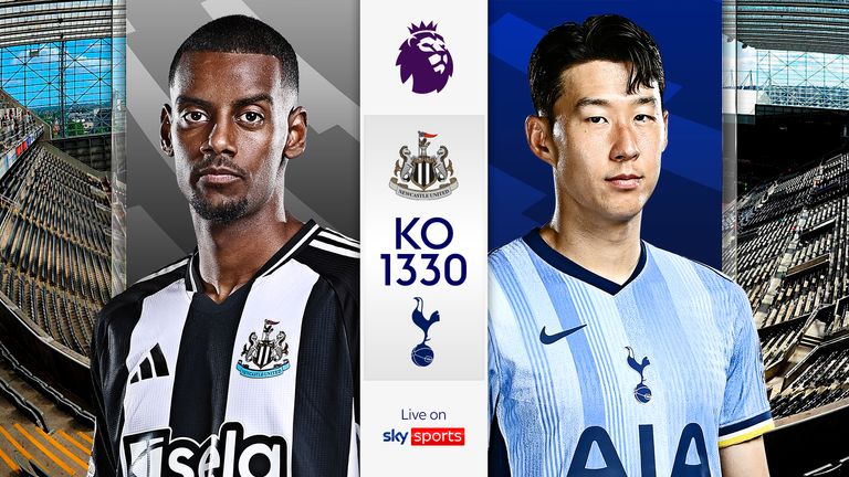 Newcastle vs Tottenham kicks off at 1.30pm on Sunday