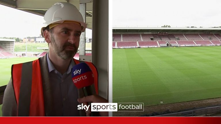 James Whiting: We are looking forward to opening new stand