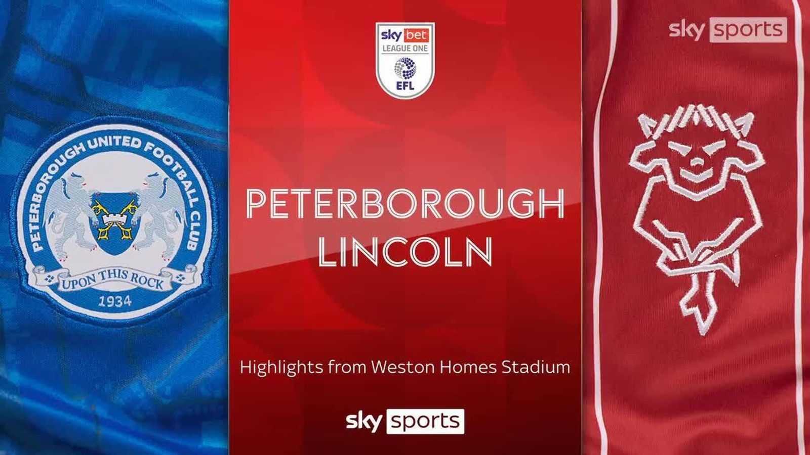 Peterborough 11 Lincoln League One highlights Football News Sky