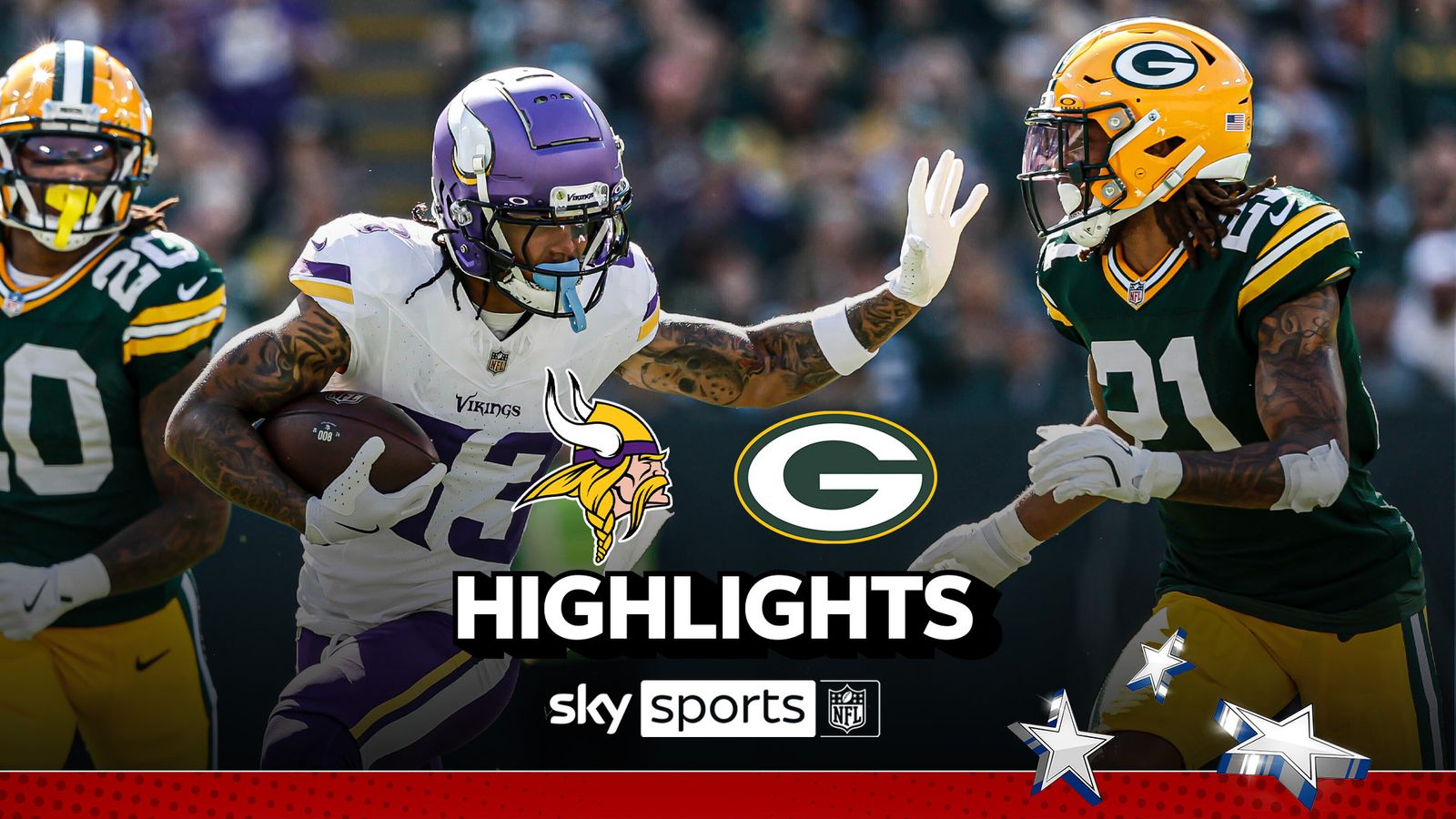 Minnesota Vikings at Green Bay Packers 2024 Week Four NFL highlights