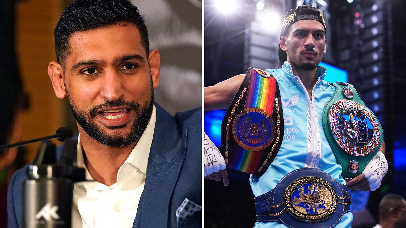 Hamzah Sheeraz has an exciting future ahead of him, says former boxing world champion Amir Khan | Boxing News