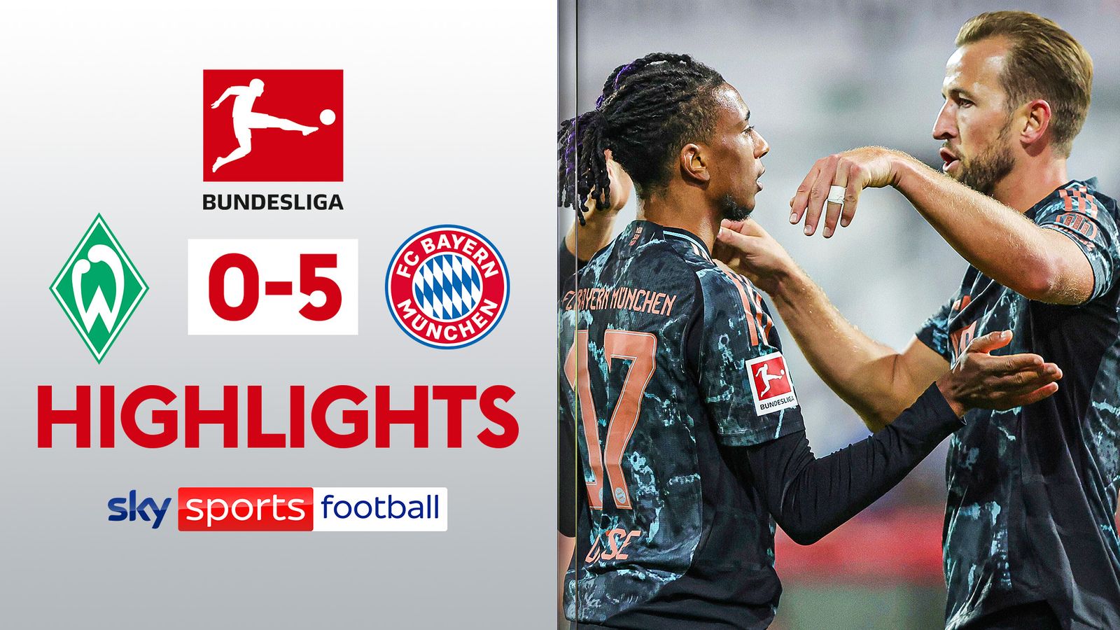 Werder Bremen 0-5 Bayern Munich | Bundesliga highlights | Football News ...