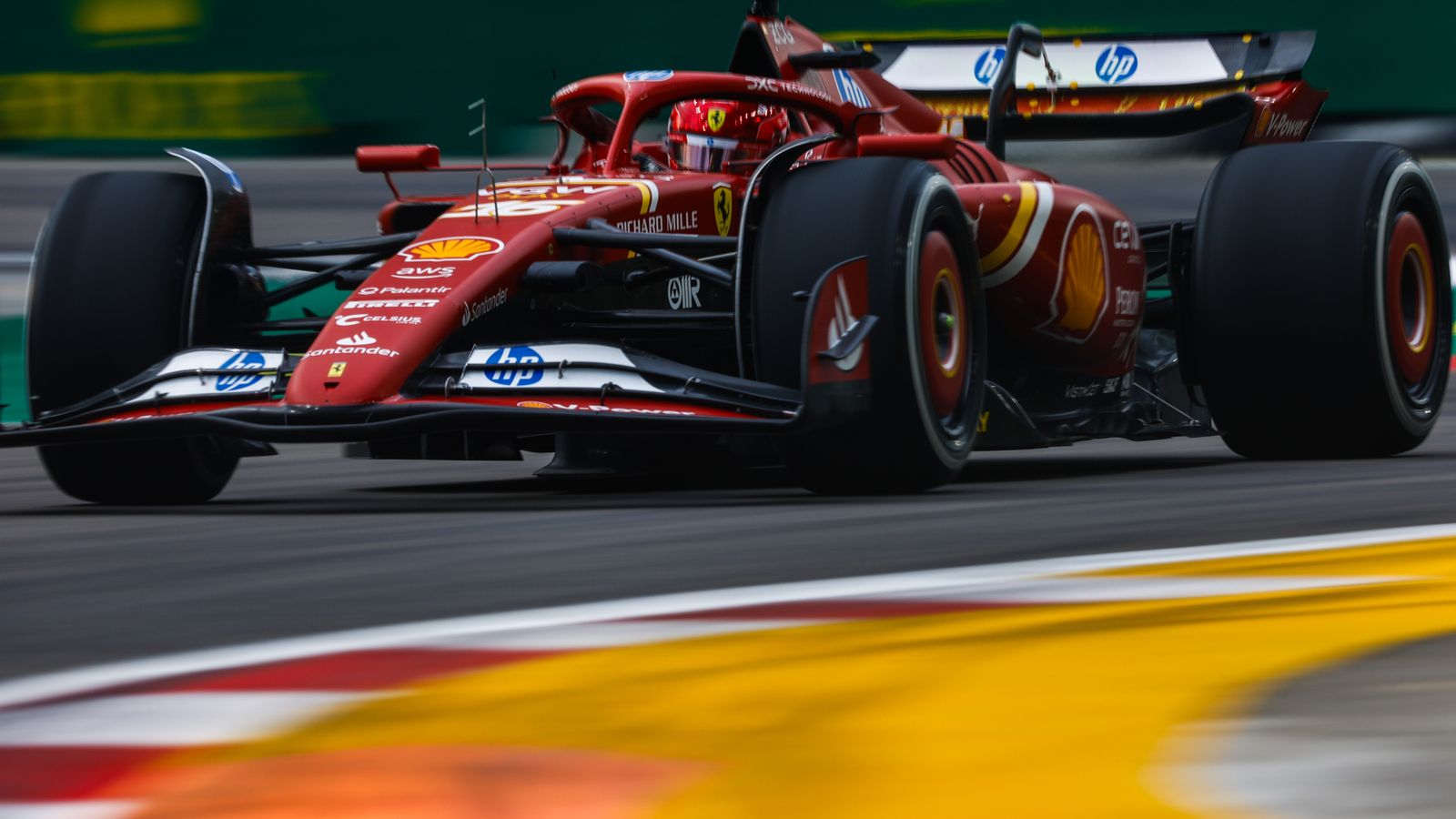 Singapore GP: Charles Leclerc edges out Lando Norris to fastest time in Practice One at Marina Bay