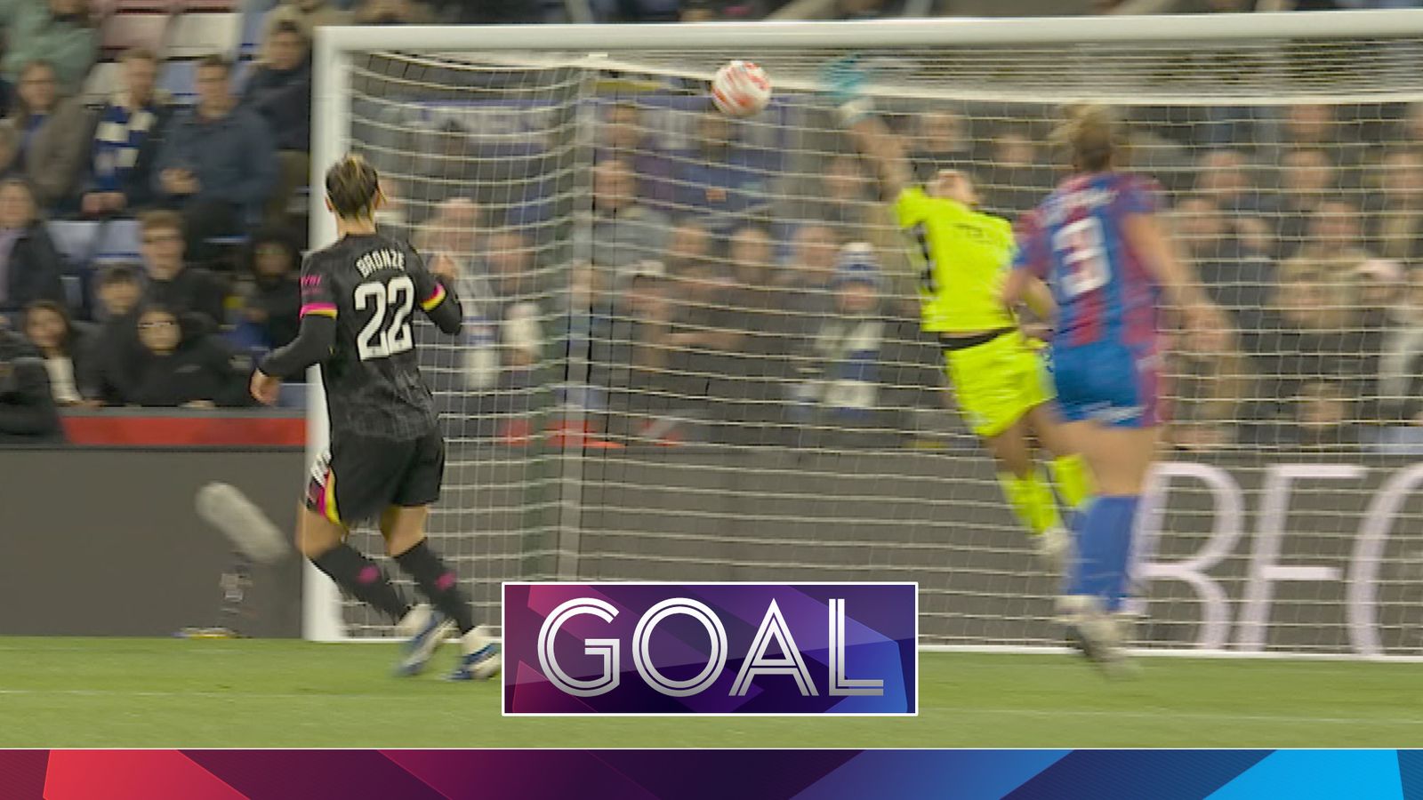 What a way to open your Chelsea account… Bronze scores stunner at Selhurst!