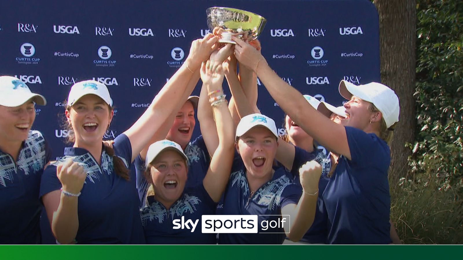 Curtis Cup 2024 Great Britain and Ireland claim historic 10.59.5