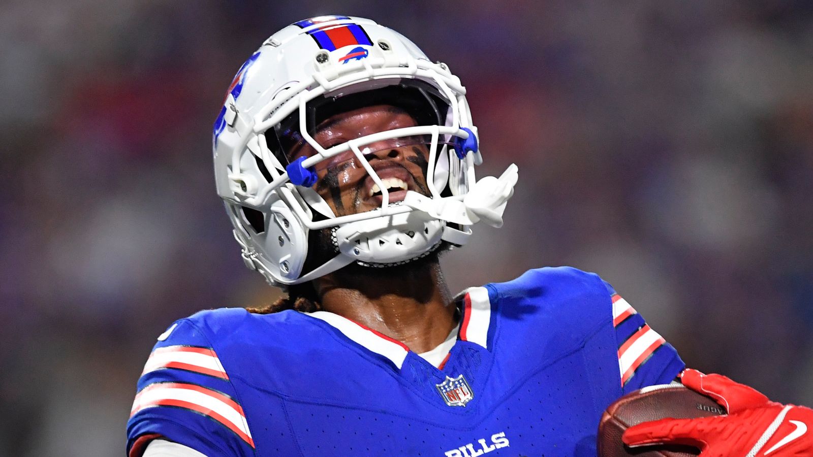 Damar Hamlin: Buffalo Bills safety gets first NFL interception in first Monday game since cardiac arrest