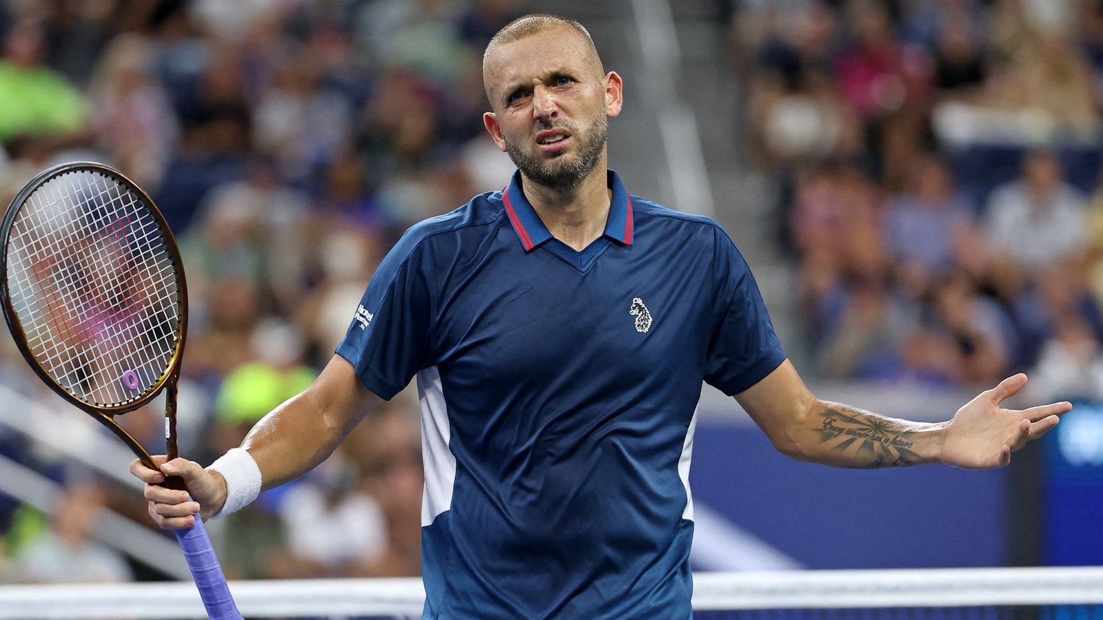 US Open: Dan Evans’ dream run at Flushing Meadows ended by fatigue with Alex de Minaur taking advantage