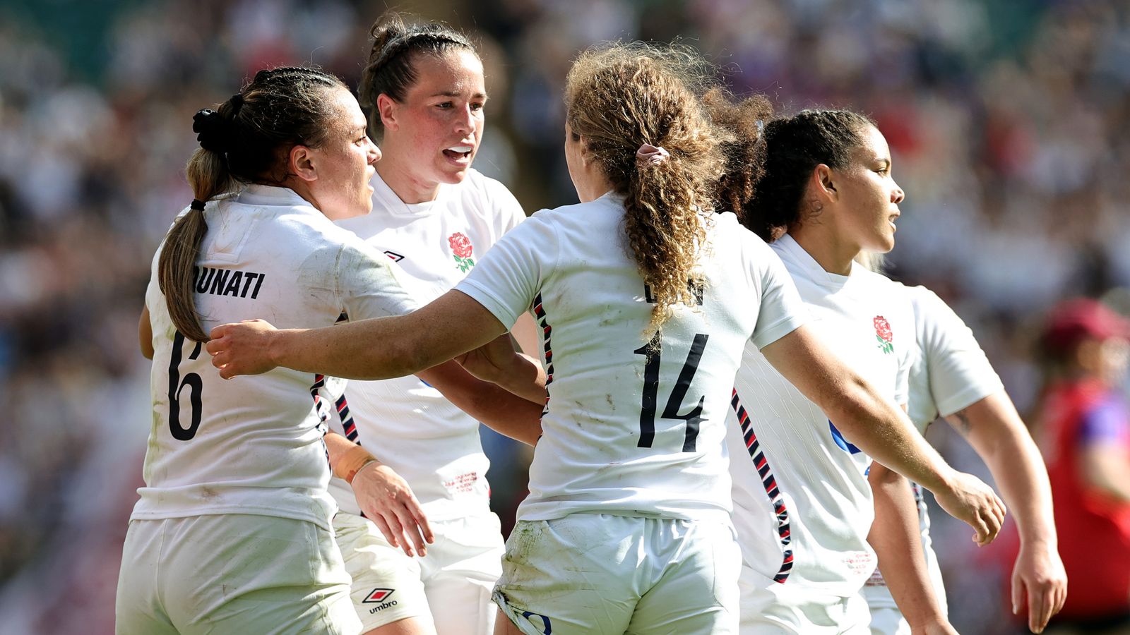 England 24-12 New Zealand Women: Red Roses lay down Rugby World Cup 2025 marker with statement win