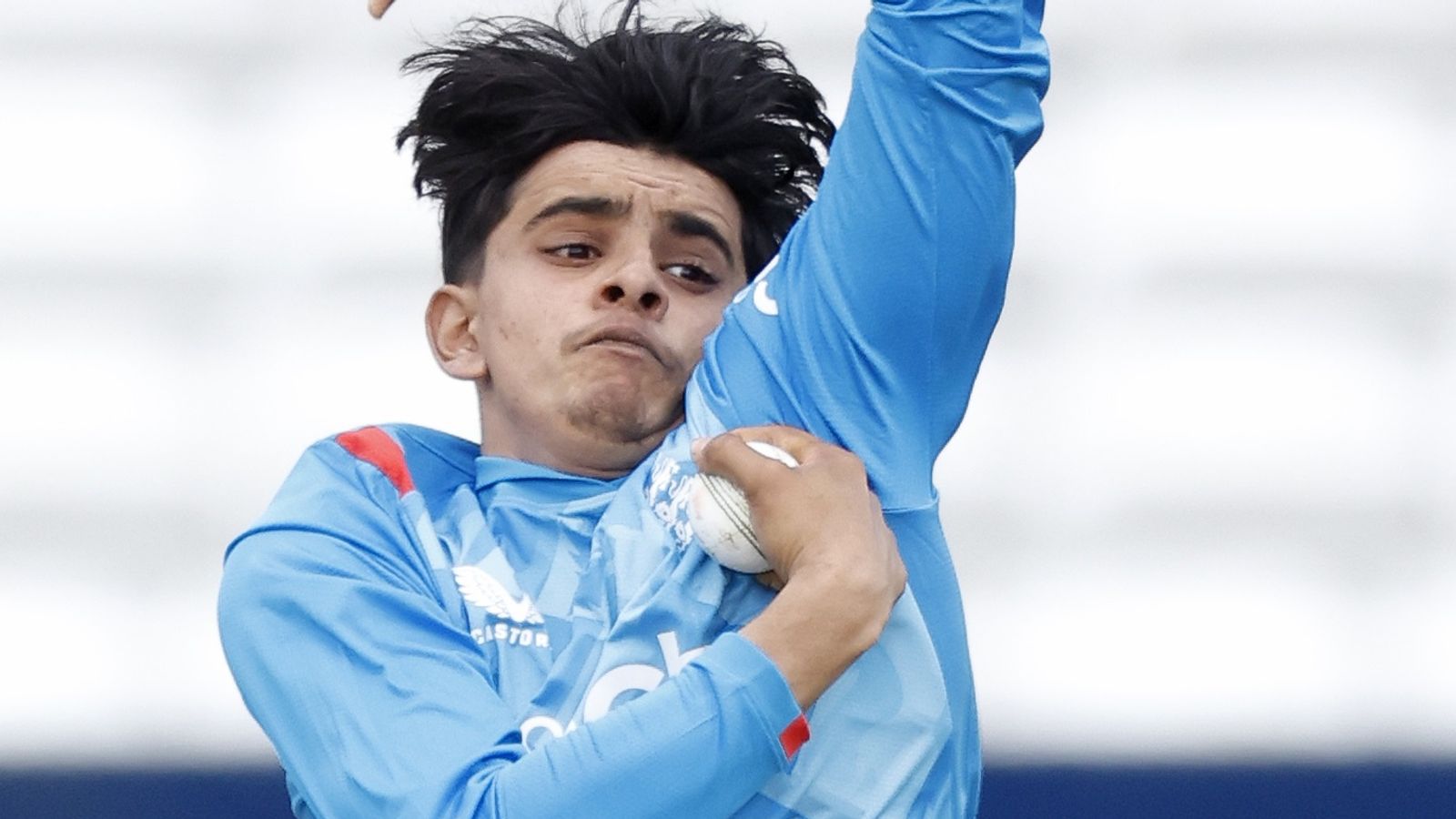 Farhan Ahmed, 16, becomes youngest player to take 10 County Championship wickets in a match