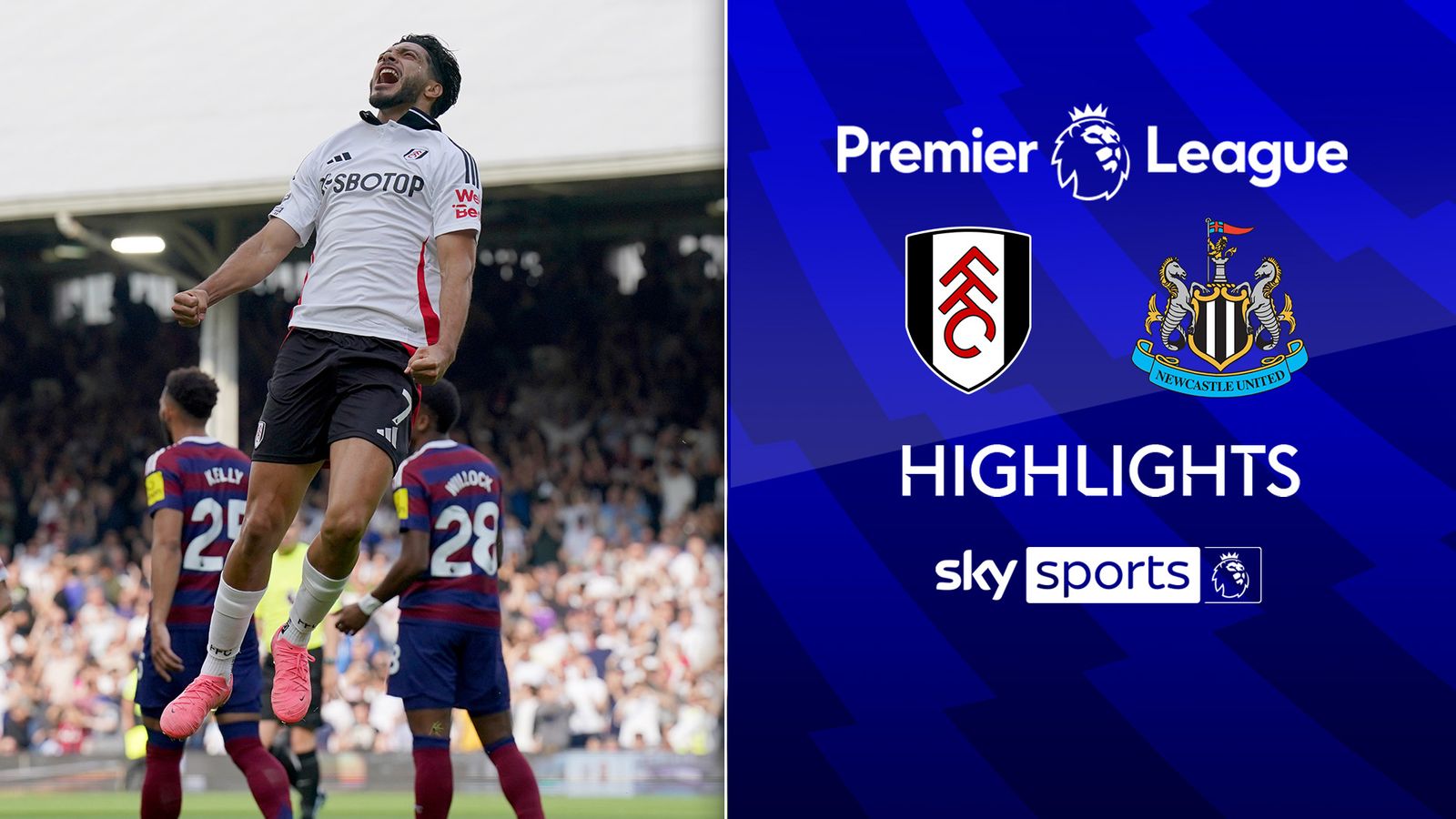 Fulham 3 - 1 Newcastle - Match Report & Highlights