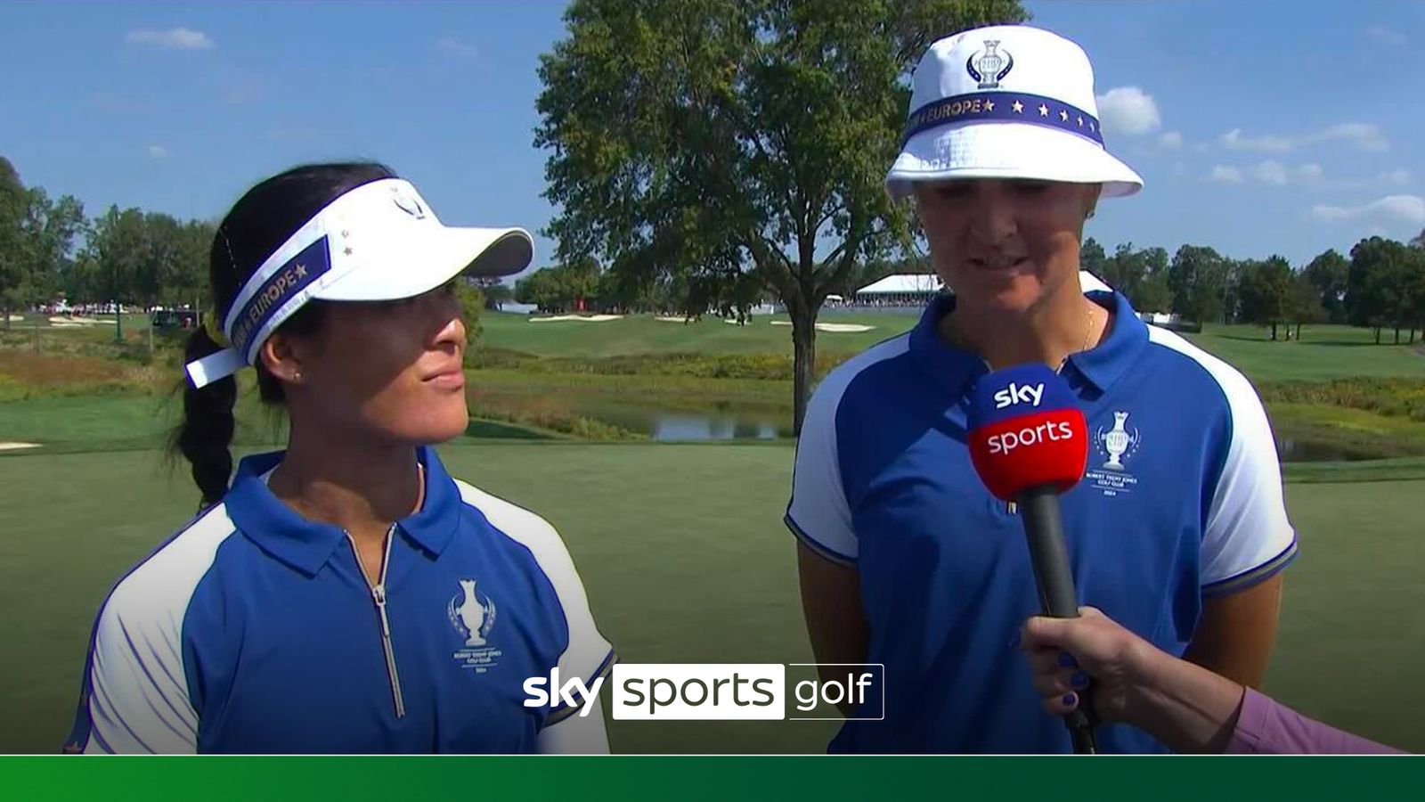 Solheim Cup Europe claim a third 'really needed point' against Team