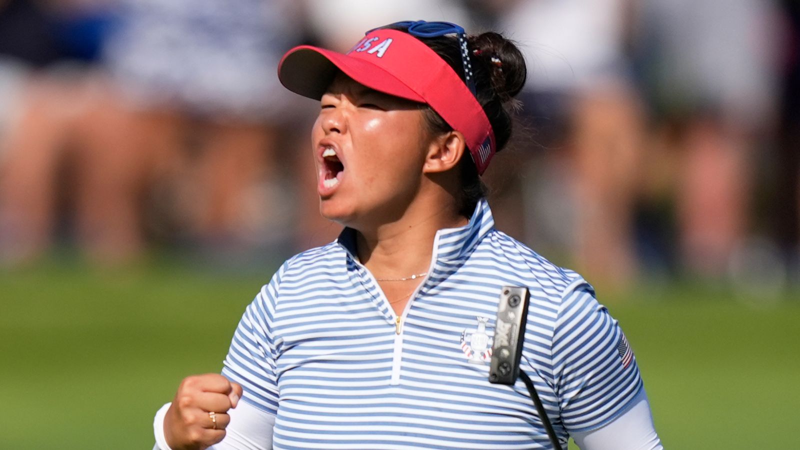 Solheim Cup 2024: Team USA lead Team Europe 10-6 ahead of Sunday singles as holders target ‘Miracle in Medinah’ finish